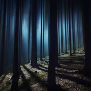 Tree shadow wallpaper