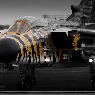 Tornado jet wallpaper