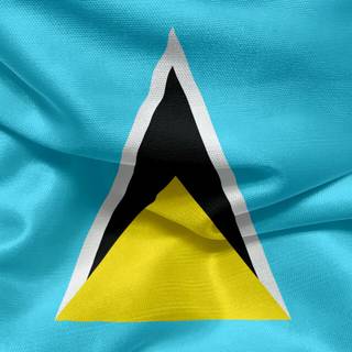 St Lucia flag wallpaper
