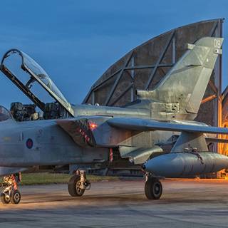 Tornado jet wallpaper