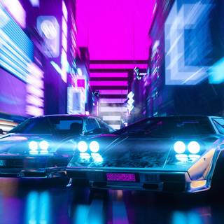 Ultrawide car wallpaper