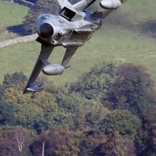 Tornado jet wallpaper