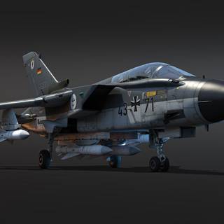 Tornado jet wallpaper