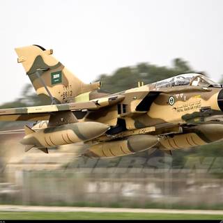 Tornado jet wallpaper