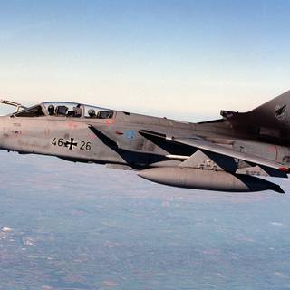 Tornado jet wallpaper