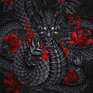 HD iPhone dragon wallpaper