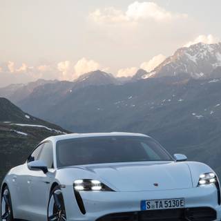 Porsche Taycan Turbo S iPhone wallpaper