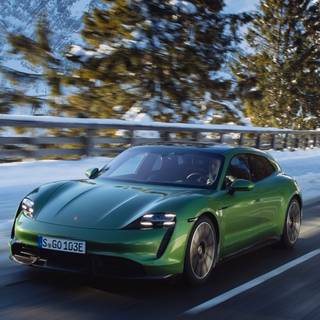 Porsche Taycan Turbo S iPhone wallpaper