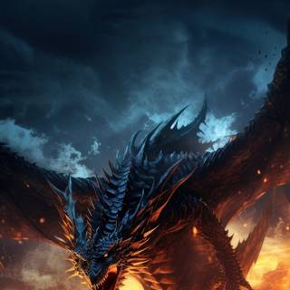 HD iPhone dragon wallpaper