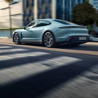 Porsche Taycan Turbo S iPhone wallpaper