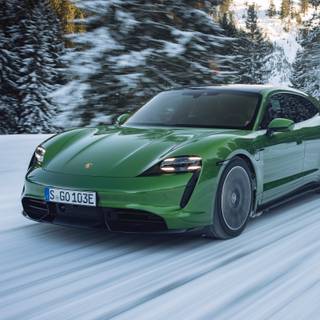 Porsche Taycan Turbo S iPhone wallpaper