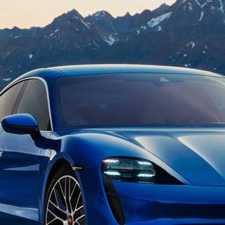 Porsche Taycan Turbo S iPhone wallpaper