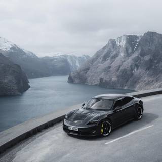 Porsche Taycan Turbo S iPhone wallpaper