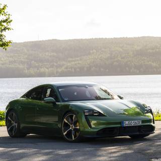 Porsche Taycan Turbo S iPhone wallpaper