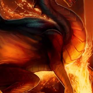 HD iPhone dragon wallpaper