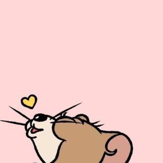 Tom and Jerry love phone wallpaper
