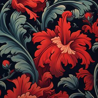 Retro HD red wallpaper