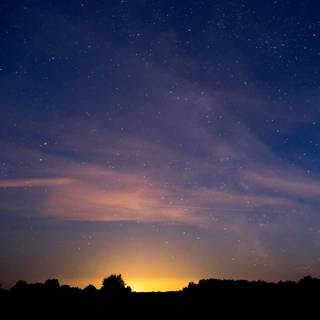 iPad anime night wallpaper