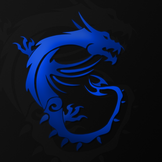 MSI blue wallpaper