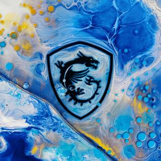 MSI blue wallpaper