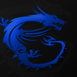 MSI blue wallpaper