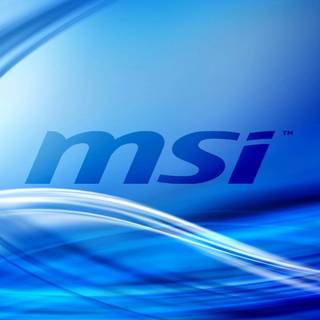 MSI blue wallpaper
