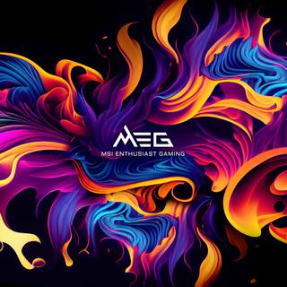 MSI blue wallpaper