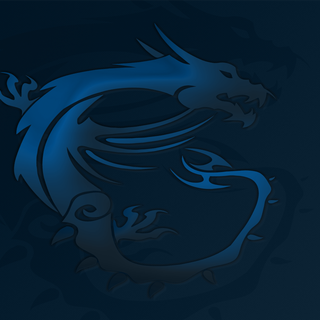 MSI blue wallpaper