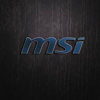 MSI blue wallpaper