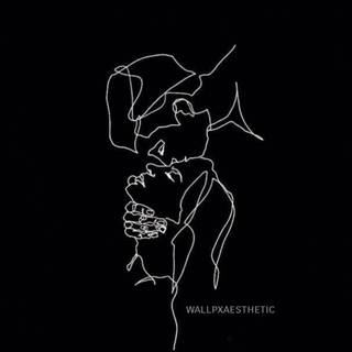 Black aesthetic emo wallpaper