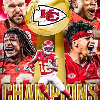 Kansas City Chiefs Super Bowl Champion 2024 wallpaper