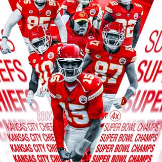 Kansas City Chiefs Super Bowl Champion 2024 wallpaper