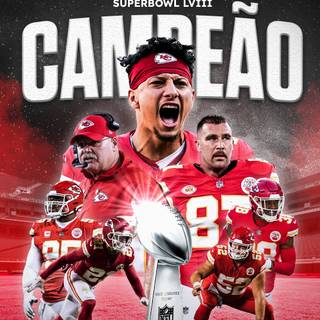 Kansas City Chiefs Super Bowl Champion 2024 wallpaper