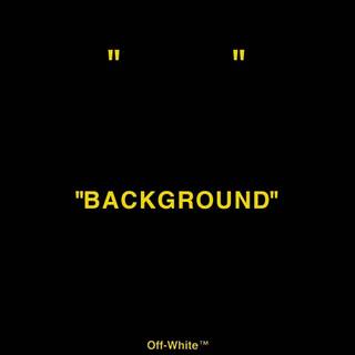 Black white and yellow wallpaper