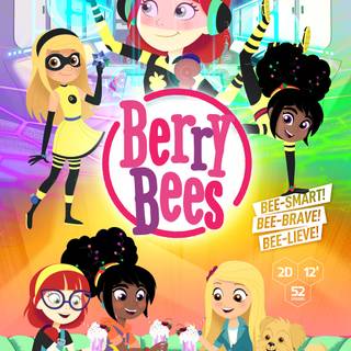 Berry Bees wallpaper