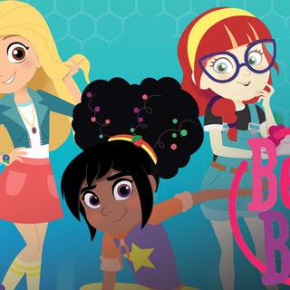 Berry Bees wallpaper