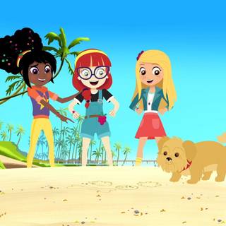 Berry Bees wallpaper