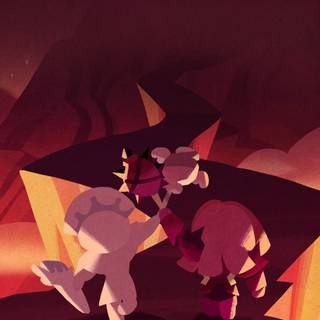 Purple Yam Cookie wallpaper