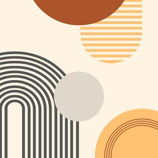 Beige abstract wallpaper