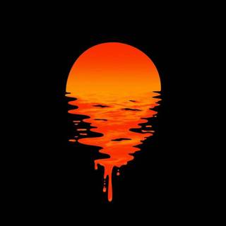 Cool drippy wallpaper