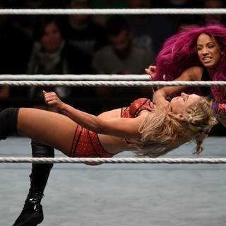 Girl wrestlers wallpaper