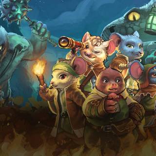 The Lost Legends of Redwall: Feast & Friends wallpaper