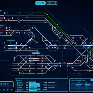Rail Route wallpaper