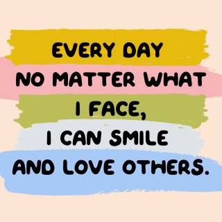 Smile everyday wallpaper