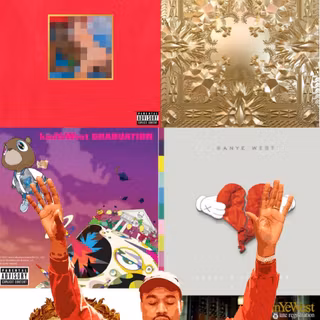 Kanye West album cover wallpaper