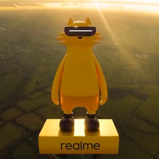 Realme cat wallpaper