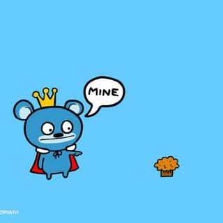 Bossy Bear wallpaper