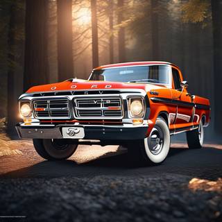 70s truck wallpaper