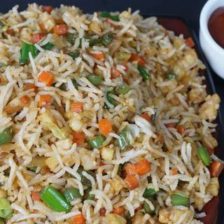 Veg fried rice wallpaper