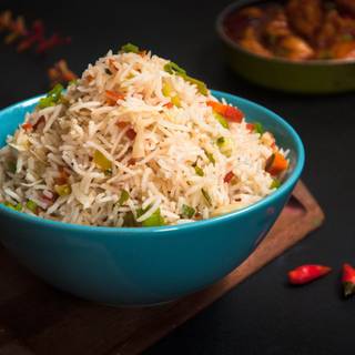 Veg fried rice wallpaper